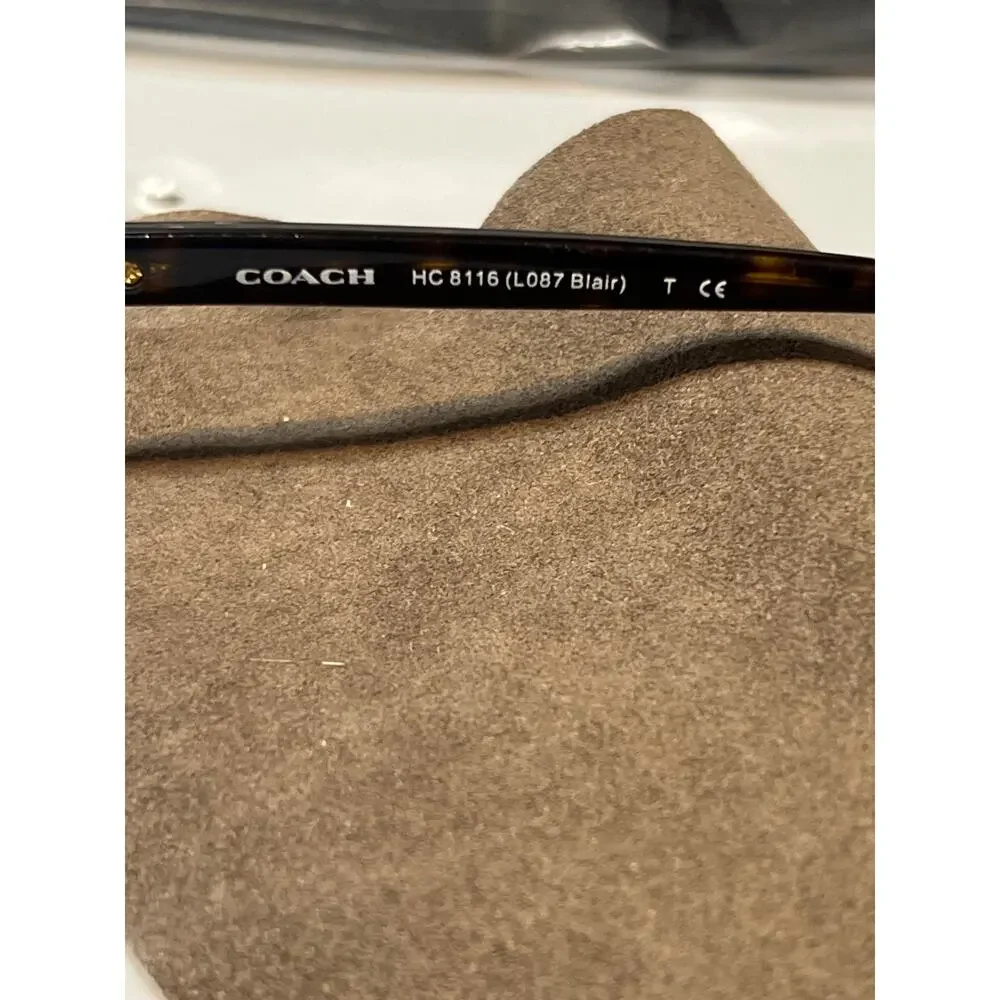 Coach Blair Dark Tortoise Sunglasses HC8116 L087 50013 Dark Tortoise 56[]16. 3N